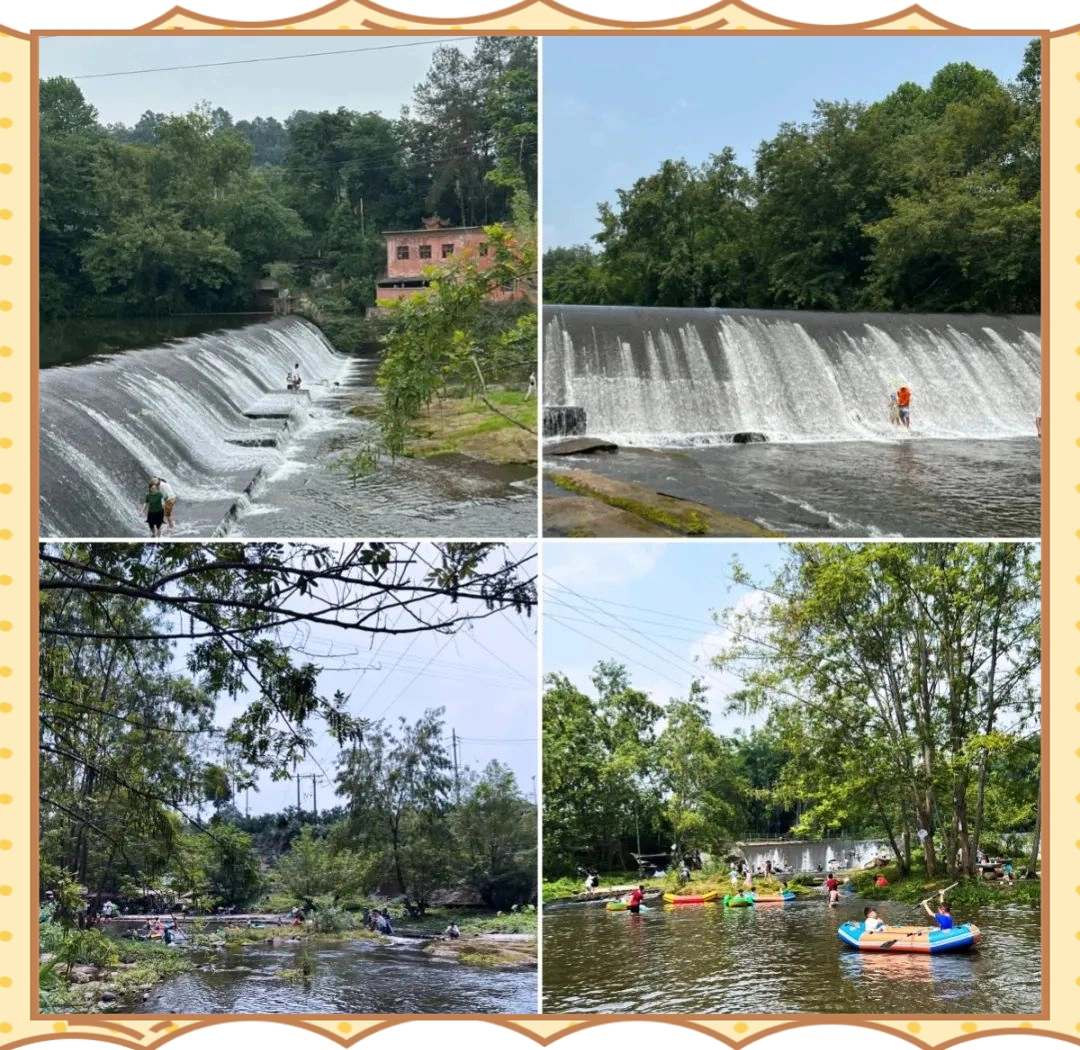 成都休闲哪里好_溪边森林的清凉_成都避暑胜地推荐